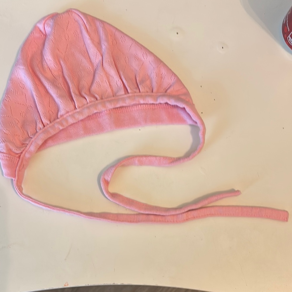 Pink Knit Cap EUC